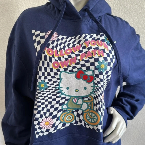 Follow Your Own Path featuring Hello Kitty Pullover Hoodie - Picture 3 of 6